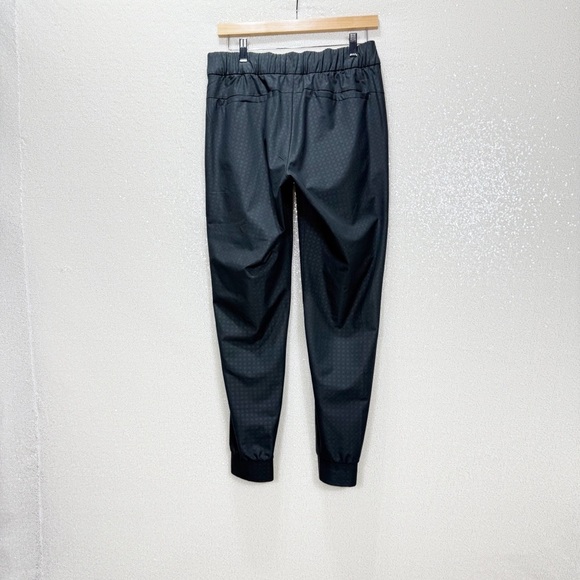 Nike Women’s Dri-Fit Golf Pants UV UPF 40+ Standard Fit Black Grid Pattern - Picture 4 of 12